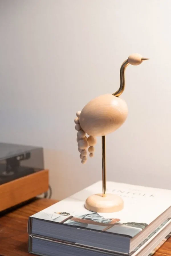 Aarikka Dekorationsgegenstände^Kurki Skulptur