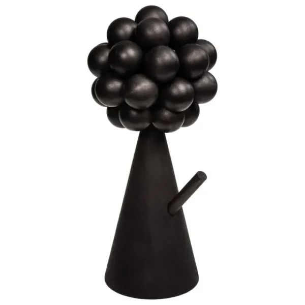 Aarikka Dekorationsgegenstände^Mänty Skulptur, L, Schwarz