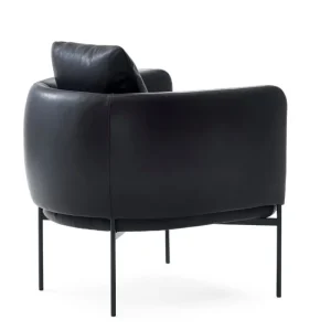 Magis Sitzgelegenheiten-Adea Loungesessel Bonnet Club, Anilinleder
