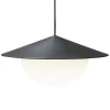 Artemide Deckenleuchten-AGO Alley Pendelleuchte, integrierte LED, groß, Graphitgrau