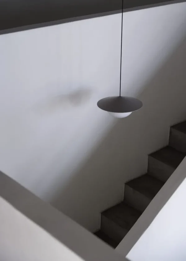 AGO Deckenleuchten-Alley Pendelleuchte, integrierte LED, groß, Eierschalenweiß