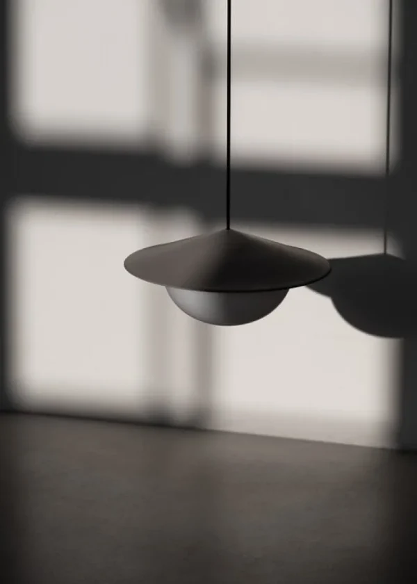 AGO Deckenleuchten-Alley Pendelleuchte, integrierte LED, groß, Grün
