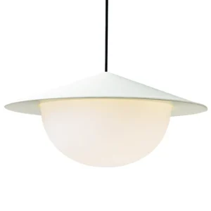 AGO Deckenleuchten-Alley Pendelleuchte, integrierte LED, groß, Eierschalenweiß