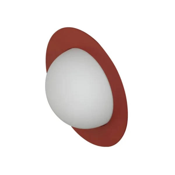 Tom Dixon Wandleuchten-AGO Alley Wandleuchte, integrierte LED, klein, Ziegelrot