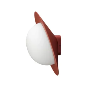 Tom Dixon Wandleuchten-AGO Alley Wandleuchte, integrierte LED, klein, Ziegelrot