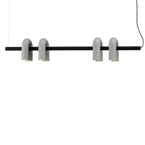 Sammode Deckenleuchten-AGO Cirkus Modular, Spot Modul, Grau