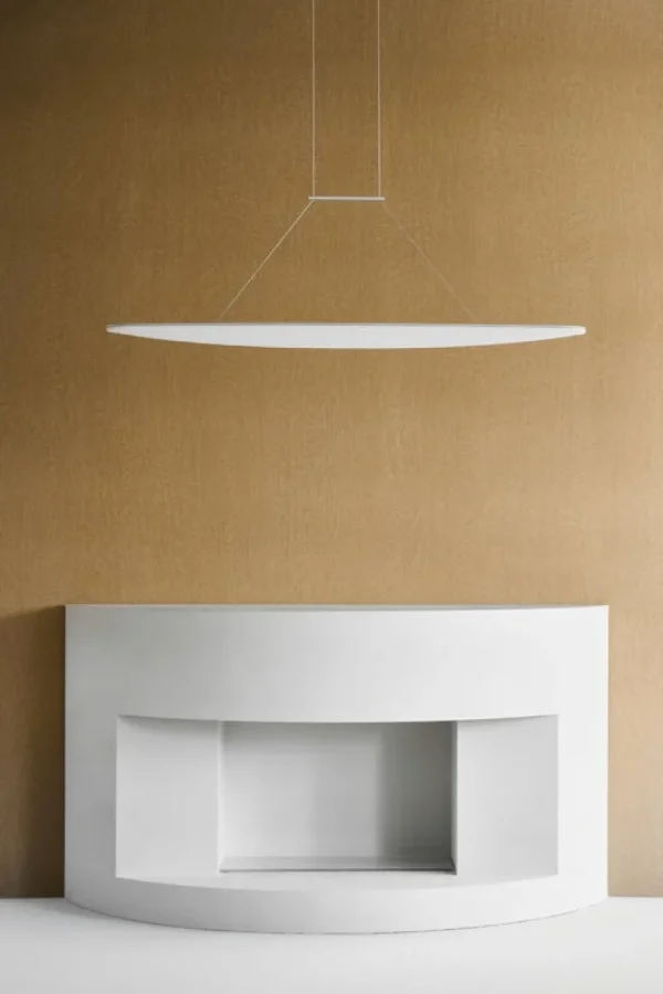 Frandsen Deckenleuchten-AGO Voyage Linear Pendelleuchte, silber