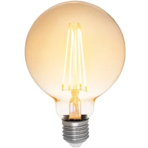 Airam Elektroartikel | Beleuchtungszubehör^Glühbirne LED Decor Amber Globe G95 5 W E27 380 lm, dimmbar