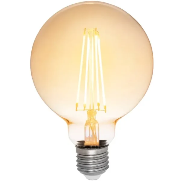 Airam Elektroartikel | Beleuchtungszubehör^Glühbirne LED Decor Amber Globe G95 5 W E27 380 lm, dimmbar