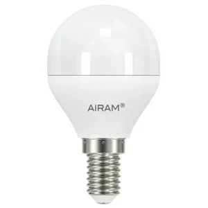 Airam Elektroartikel | Beleuchtungszubehör^LED-Glühbirne P45, 4,5 W E14 4000 K 470 lm, dimmbar