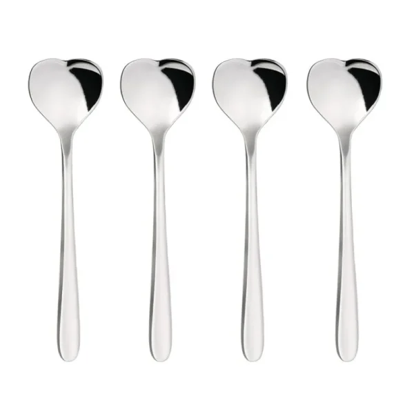 Alessi Besteck^Big Love Teelöffel-Set, 4 Stück