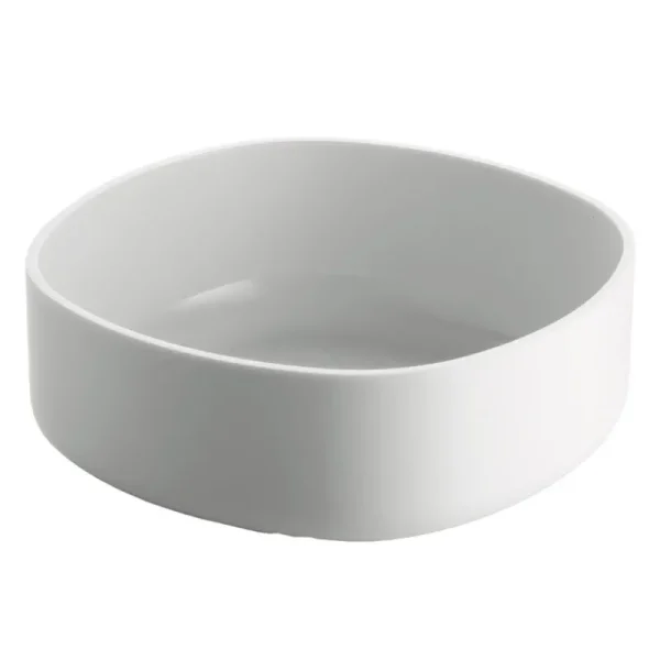 Alessi Badezimmeraccessoires^Birillo Badezimmerbehälter, weiß