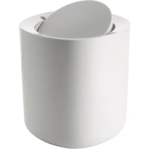 Alessi Badezimmeraccessoires^Birillo Badezimmer-Mülleimer, weiß