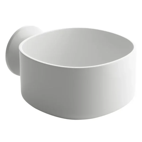 Alessi Badezimmeraccessoires^Birillo Dusch- und Badezimmerkorb mit Saugnapf
