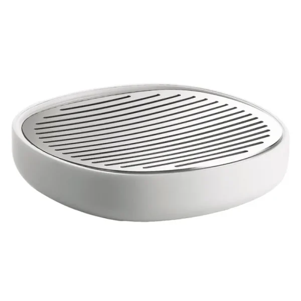 Alessi Badezimmeraccessoires^Birillo Seifenschale, weiß