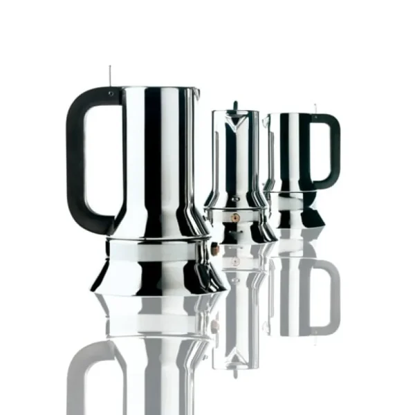 Alessi Karaffen Und Krüge^Espressokocher 9090, 3 Tassen