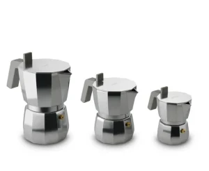 Alessi Karaffen Und Krüge^Espressomaschine Moka, 3 Tassen