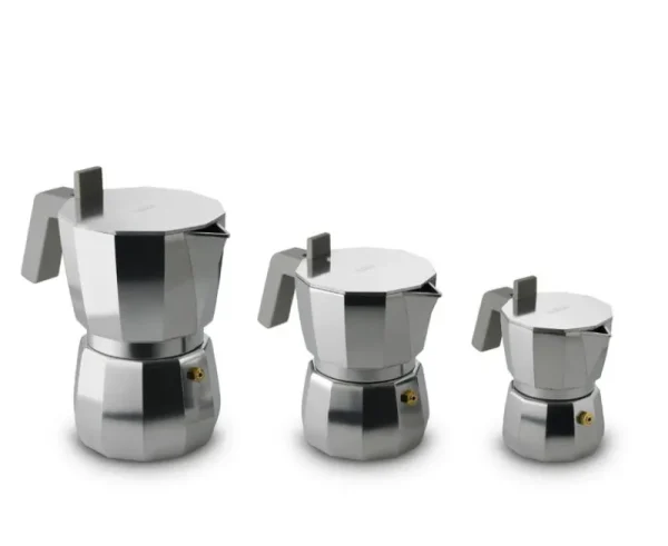Alessi Karaffen Und Krüge^Espressomaschine Moka, 3 Tassen
