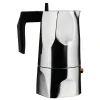 Alessi Karaffen Und Krüge^Espressozubereiter Ossidiana, 3 Tassen