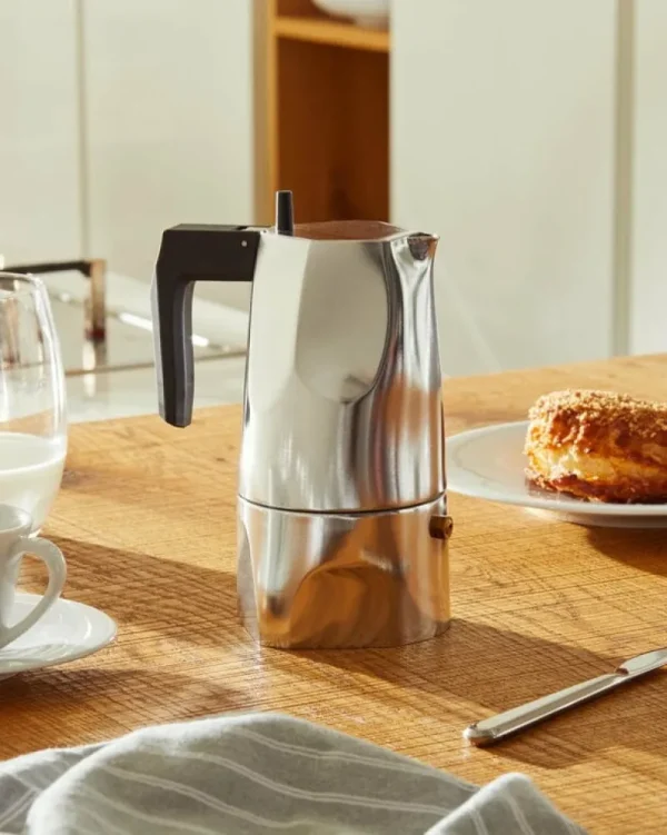 Alessi Karaffen Und Krüge^Espressozubereiter Ossidiana, 3 Tassen