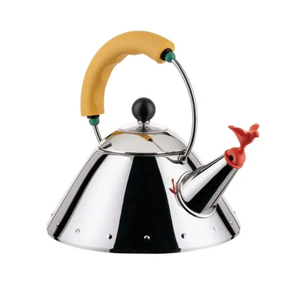 Alessi Karaffen Und Krüge^Kettle 9093/1, 1 l, Gelb