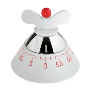 Alessi Haushaltsgeräte^Kitchen Timer, weiß