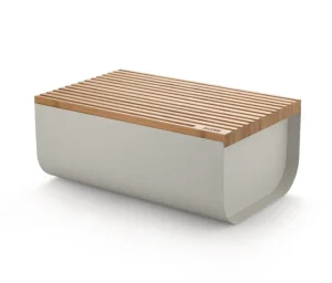 Alessi Küchenutensilien^Mattina Brotkasten, Grau
