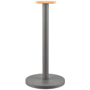 Alessi Küchenutensilien^Mattina Küchenrollenhalter, Dunkelgrau