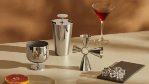 Alessi Küchenutensilien^Parisienne Shaker, Edelstahl