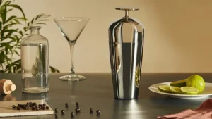 Alessi Küchenutensilien^Parisienne Shaker, Edelstahl