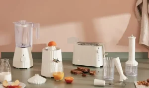 Alessi Haushaltsgeräte | Küchenutensilien^Plissé Entsafter, Weiß
