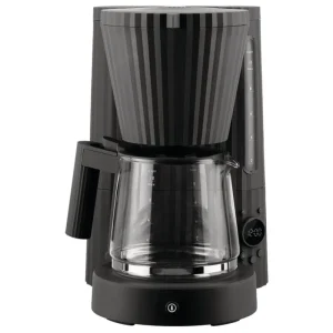 Alessi Haushaltsgeräte^Plissé Kaffeemaschine, Schwarz