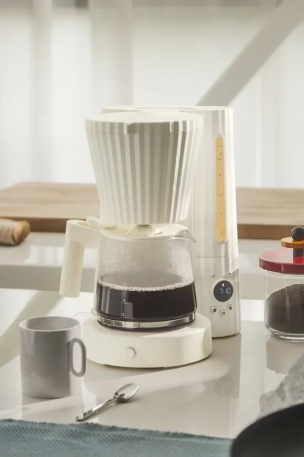Alessi Haushaltsgeräte^Plissé Kaffeemaschine, Schwarz