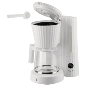 Alessi Haushaltsgeräte^Plissé Kaffeemaschine, Weiß