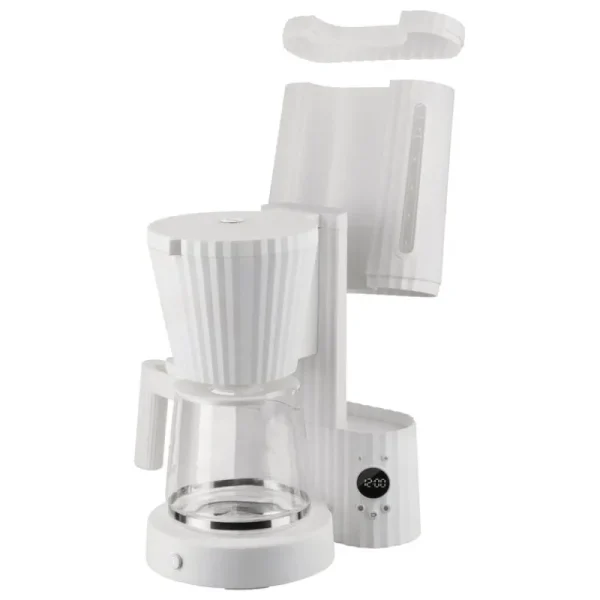Alessi Haushaltsgeräte^Plissé Kaffeemaschine, Weiß