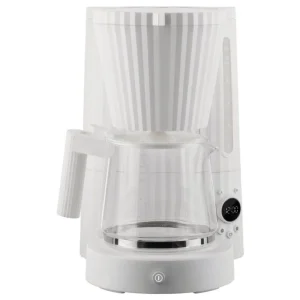 Alessi Haushaltsgeräte^Plissé Kaffeemaschine, Weiß
