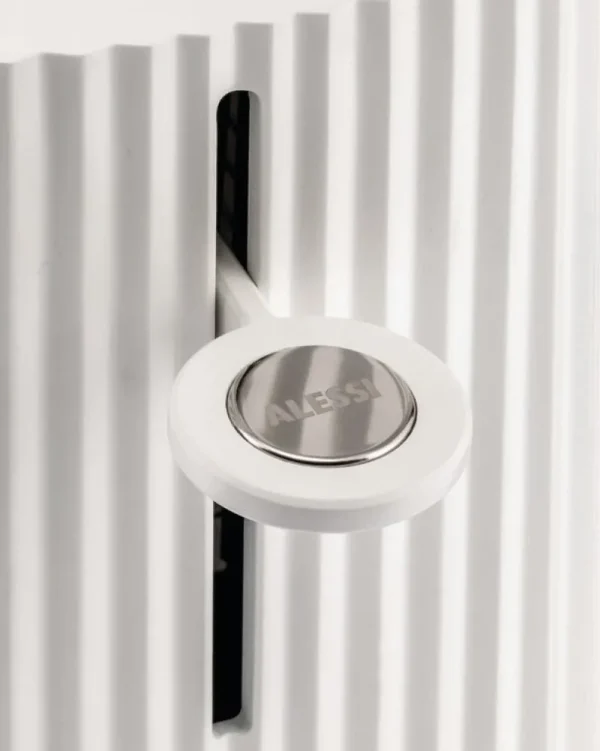 Alessi Haushaltsgeräte^Plissé Long Toaster, Schwarz