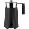 Alessi Haushaltsgeräte^Plissé Milchaufschäumer, Schwarz