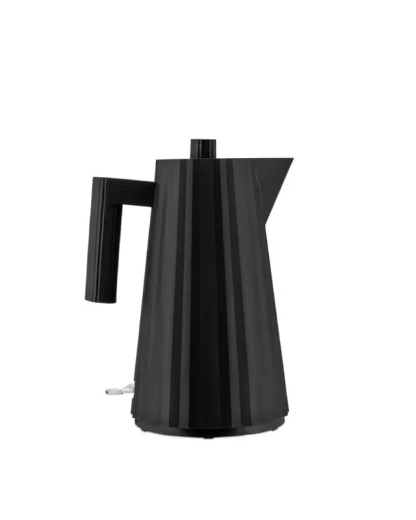 Alessi Haushaltsgeräte^Plissé Set aus Toaster und Wasserkocher, 1,7 l, Schwarz