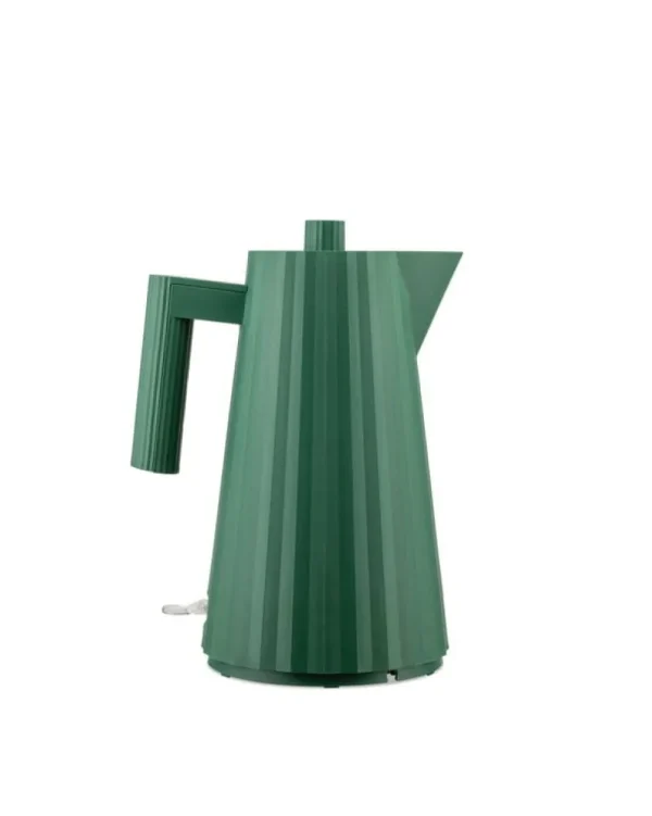 Alessi Haushaltsgeräte^Plissé Set aus Toaster und Wasserkocher, 1,7 l, Grün