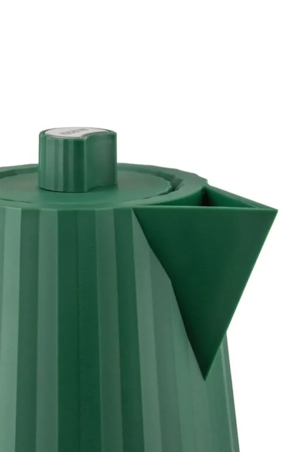 Alessi Haushaltsgeräte^Plissé Set aus Toaster und Wasserkocher, 1,7 l, Grün