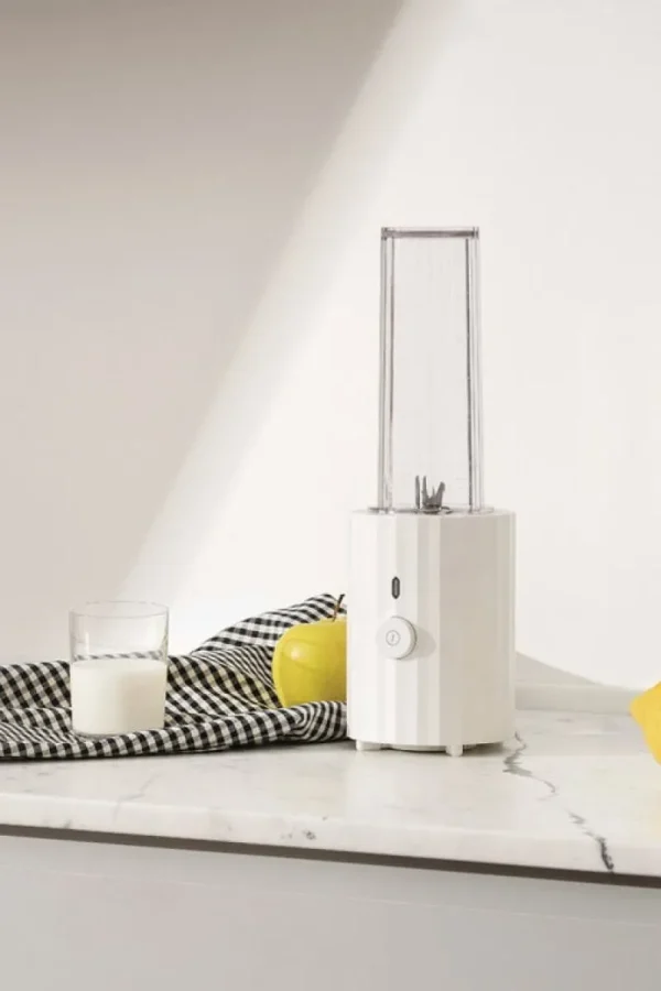 Alessi Haushaltsgeräte^Plissé Standmixer, Weiß