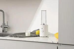 Alessi Haushaltsgeräte^Plissé Standmixer, Weiß