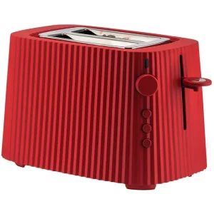 Alessi Haushaltsgeräte^Plissé Toaster, Rot