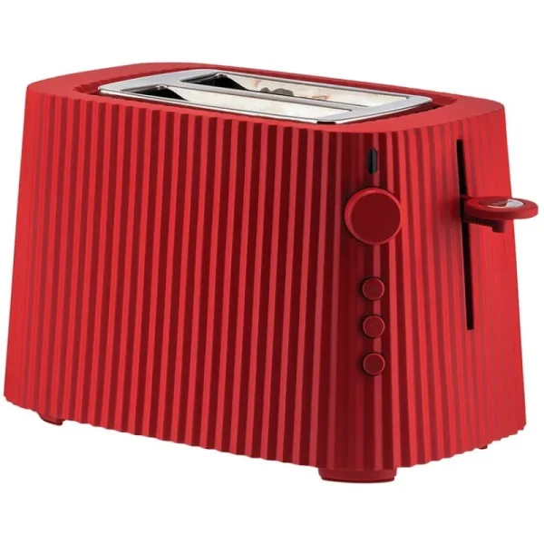 Alessi Haushaltsgeräte^Plissé Toaster, Rot
