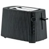 Alessi Haushaltsgeräte^Plissé Toaster, Schwarz