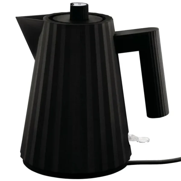 Alessi Haushaltsgeräte^Plissé Wasserkocher, 1 l, schwarz