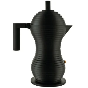 Alessi Karaffen Und Krüge^Pulcina Espressokocher, 6 Tassen, Schwarz