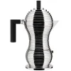 Alessi Karaffen Und Krüge^Pulcina Espressokocher, 6 Tassen, Aluminium – Schwarz