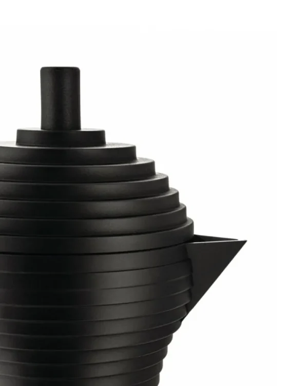 Alessi Karaffen Und Krüge^Pulcina Espressokocher, 6 Tassen, Schwarz